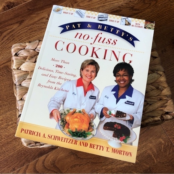 Pat & Betty’s No-Fuss Cooking Hardcover Cookbook - Picture 1 of 4